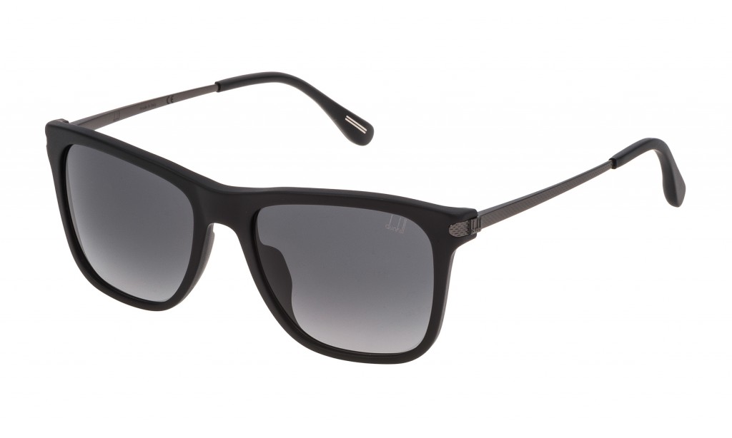 Dunhill London-Icon Eyewear Plain Black-AED 1350