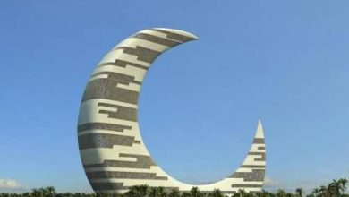 برج على شكل هلال بحديقة زعبيل .. قريبا