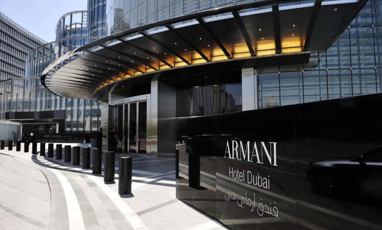 Armani Hotel Dubai Entrance