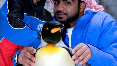 سكي دبي تسعد طفلة تعاني من مرض يهدد حياتها
