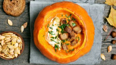 Pumpkin cream soup