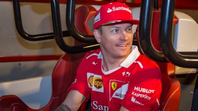 Kimi Räikkönen Takes on Ferrari World Abu Dhabi’s Turbo Track 1