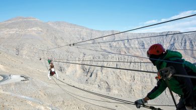 عرض لتجربة أطول مسار انزلاقي في العالم وأنشطة أخرى