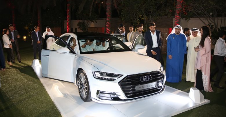 سيارة Audi A8 الجديدة في صالات النابوده