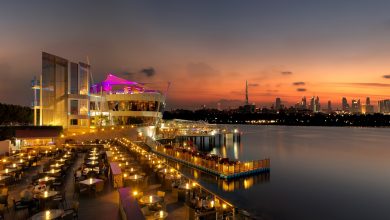 مطعم كيو ديز في نادي خور دبي للجولف واليخوت