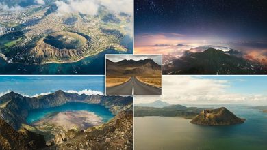 أفضل و أجمل المناظر الطبيعية البركانية في العالم