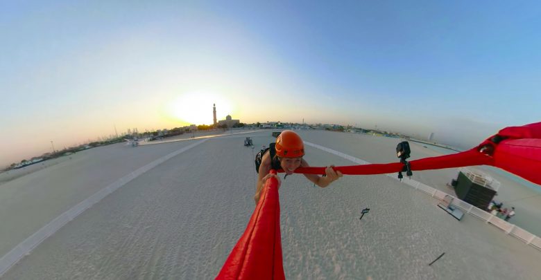 مغامرة التحدي الجديدة XDubai Slingshot