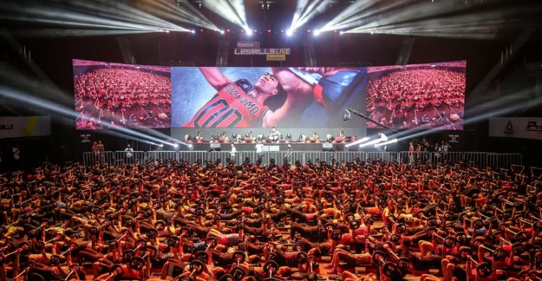 فعاليات Les Mills Live في مركز دبي التجاري العالمي