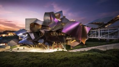 فندق فرانك جيري في اسبانيا Frank Gehry hotel in Spain