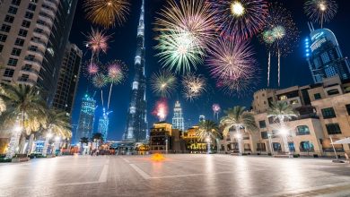عروض الألعاب النارية في دبي