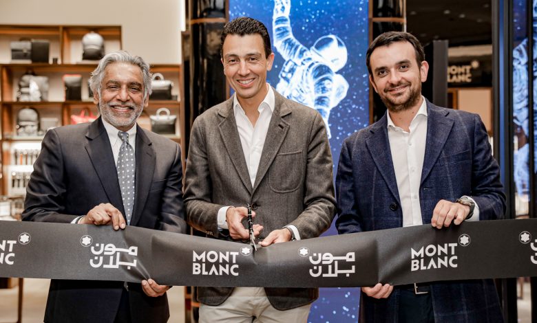 L-R – Mr. Ramesh Prabhakar, CEO and Managing Partner of Rivoli Group & Julien Renard, Executive Vice President Sales, Montblanc & Franck Juhel, President of Montblanc Middle East, India and Africa