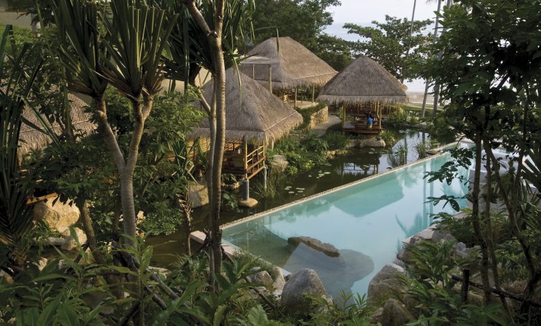 Kamalaya Koh Samui Amrita Cafe View From Leisure Pool