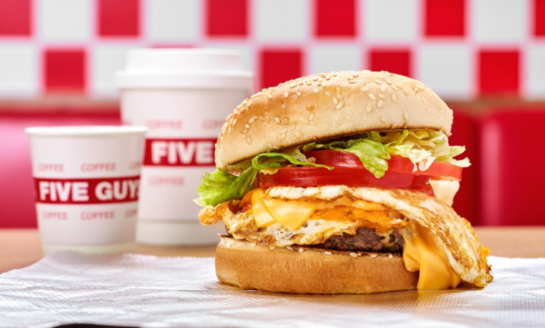 علامة فايف جايز Five Guys