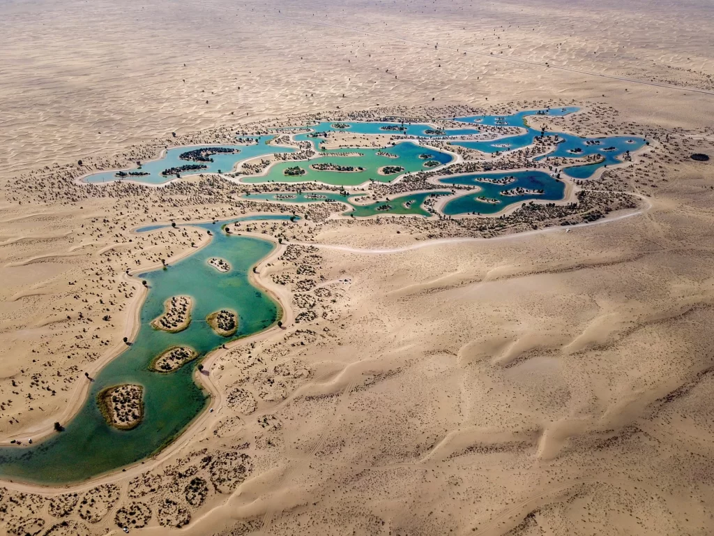 Al_Qudra_Lakes_from_Above