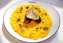 Risotto alla Milanese with 23K Gold Lamb Kofta