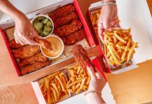 Dave’s Hot Chicken Hot Box includes juicy, spicy, and hot Tenders or Sliders allow you to choose 2 of our 7 levels of spice