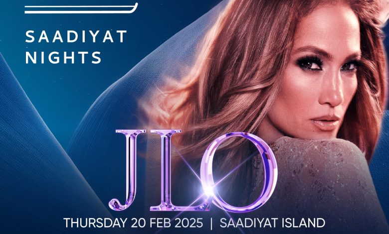 Jennifer Lopez will perform as part of Saadiyat Nights Grand Finale