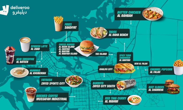 Takeaway Map Abu Dhabi