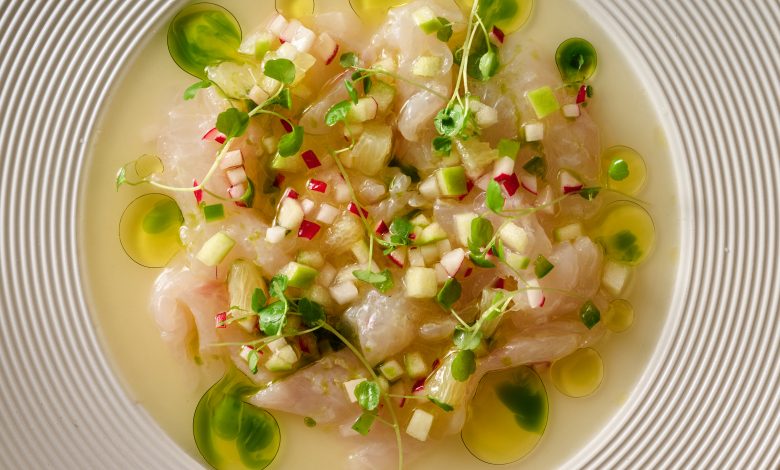 Seabream crudo