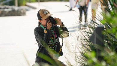 Hands-on photography workshops with Nikon, inspiring young explorers to see nature through a new lens