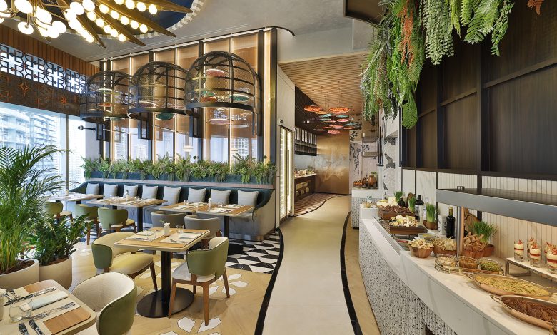 East 14 – Dining & Buffet Area – Ciel Dubai Marina