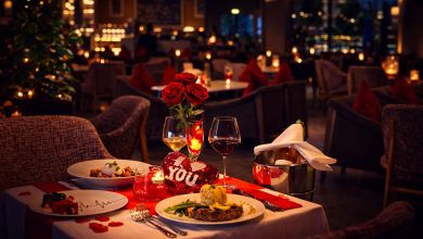 Valentine’s Dinner at Café Délices