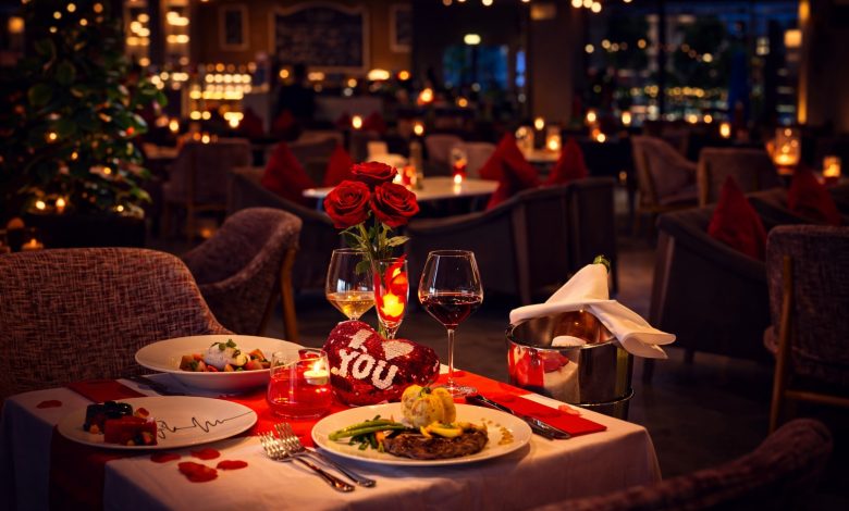 Valentine’s Dinner at Café Délices