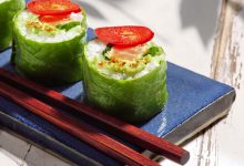 Sushi Art – Salmon Guacamole Spring Roll 2026