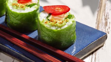 Sushi Art – Salmon Guacamole Spring Roll 2026