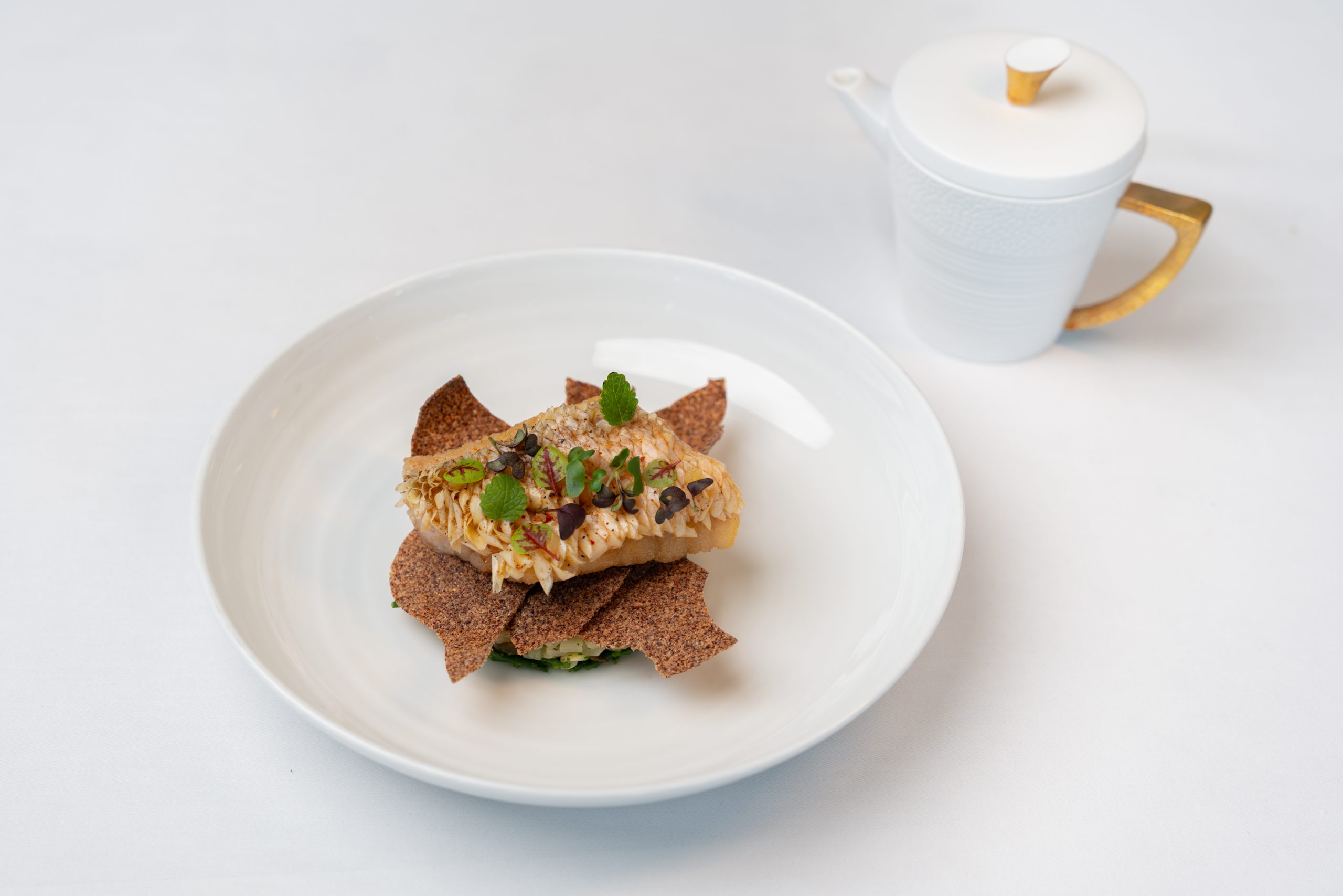 Crunchy Amadaï, lemon paste flavoured with kumbawa 3